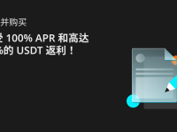 填写调研并购买：享受 100% APR 和高达25%的 USDT 返利！